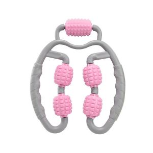 Leg Massage Roller Relaxation Body Slimming Roller Pilates Multi-Site Relaxation Muscle Slimming Arm Leg Thigh Neck Muscle Body Rollers Ring Clamp Roller Urut Kaki 腿部按摩