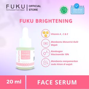 [BISA COD SERUM] Fuku Serum Pencerah Perawatan Wajah Untuk Jerawat & Bruntus Wajah Glowing BPOM
