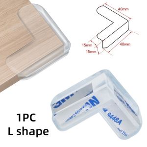 Childrens safety silicone table corner protector anti-collision corner transparent anti-collision anti-collision corner protection coffee table furniture soft corner wrapping strip silicone protective cover child anti-collision table corner