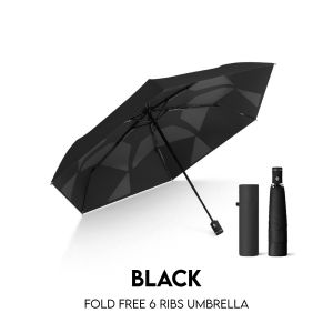 [SG STOCK] Fold Free Umbrella Automatic Foldable Umbrella Light Weight Windproof Umbrella