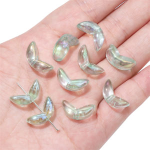 5ชิ้นอะคริลิคดอกลิลลี่จากหุบเขาดอกไม้ลูกปัดเสน่ห์สำหรับต่างหูสร้อยข้อมือสร้อยคอห่วงโซ่เครื่องประดับ DIY ทำหัตถกรรมเครื่องประดับ