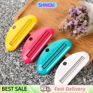 SHNGki Toothpaste Squeezer Manual Squeezed Toothpaste Tube Clips Multifunction Facial Cleanser Dispenser Squeezer Bathroom Accessories