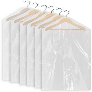 Zaman Now - Plastik Pelindung Baju Gantung / Cover Pakaian Transparan Anti Air / Cover Baju Anti Debu