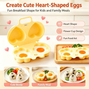 Microwave Egg Cooker Efficient Egg Steamer Quick Breakfast Maker for Home Kitchen Use