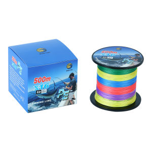 Senar Pancing Kepang 500m Multi Warna Jepang PE X16 Senar Pancing Kapal Tuna Luya Senar Pancing Laut