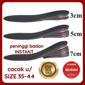 SEPASANG INSOLE PENINGGI BADAN INSTANT INSOLE SEPATU PRIA DAN WANITA ALAS SEPATU PENINGGI BADAN SOL PENINGGI INSTANT
