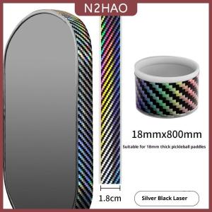 N2HAO Laser pickleball Paddle bảo vệ băng-Paddle đầu cạnh bảo vệ-Vợt cạnh bảo vệ Băng-Phù hợp với hoàn hảo cong cạnh Laser Băng