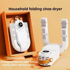 Household Folding Shoe Dryer Sterilization and Deodorization timing Portable Ultraviolet Shoe Dryer