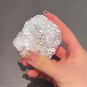 WH Ice Beads 1PC Squishy Balls Stress Relief Toy Super Soft Sensory Fidget Toys for Kids Adults Anxiety Relaxation Squeeze Gift