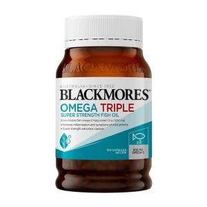 BLACKMORES OMEGA TRIPLE Super Strength Fish Oil 900mg  Supports  Heart Brain Health 150 Capsules
