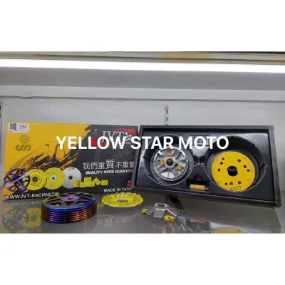 JVT Forged Titanium CVT set for Yamaha Mio Sporty/ Mio Soul Carb/ Mio Fino/ Mio Nouvo