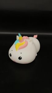 Rechargeable RGB Silicone Patting Lamp Led Night Light Dimmable Remote Controlled Kids For Bedroom Bedside Wall Mounted Portable Decorative With Timer Dimming Nursery Tap Sleeping