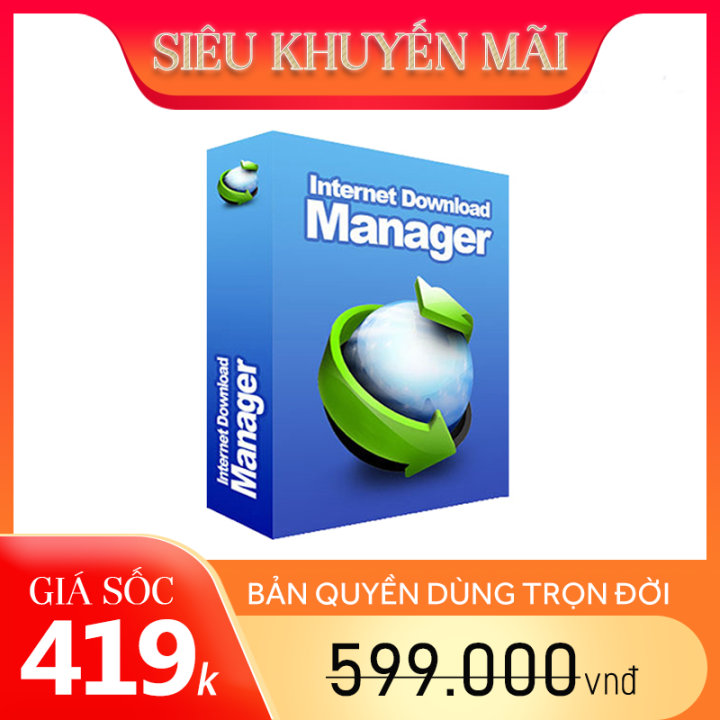 IDM - Bản quyền Internet Download Manager vĩnh viễn giá rẻ | Lazada.vn