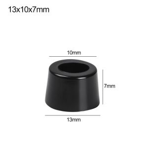 NAELIN 10 pcs An toàn Màu đen Cái đệm Tấm bảo vệ Thảm lót chân PVC Thon gọn Bàn chân trượt nội thất