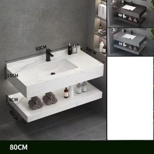 Lavabo bàn đá chậu rửa mặt lavabo âm bàn kích thước 80x50 chống xước