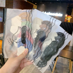 100PCS/bag Simple Women Rubber Bands Korean Elastic Hair Bands Concise Style Solid Color Popular Hair Rope Hair Ties for Kids Girls Hair Accessories