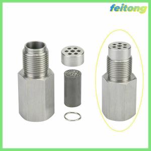 【feitong】🚕🚕【HOT SALE】 M18 x 1.5 O2 cảm biến oxy Spacer Cel Eliminator kiểm tra ánh sáng động cơ mini chất xúc tác Simulator 304 thép không gỉ Adapter