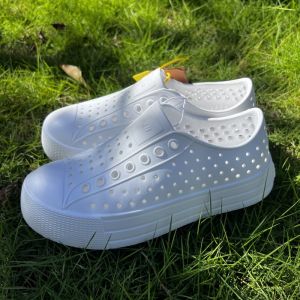 [Free Shipping] Summer WomenS Thick-Soled Soft-Faced Hollowed-Out Water-Resistant Breathable And Waterproof Slip-On Sandals For Casual Wear Beach Outings And Outdoor Activities