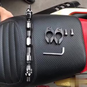 Universal CNC Aluminum 22mm 7/8" Motorcycle Handlebar Motorbike Grips Steering Wheel Strengthen Balance Adjustable Cross bar