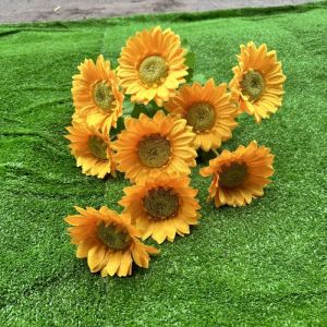 Hoa Hướng Dương.Cụm Hoa Hướng Dương Giả.