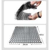 Garden Anti-cat Net Plastic Prevent Cat Thorn Mat Pet Anti-stab Pad Repelling Animals Multi-function Protective Net