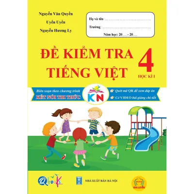 Sách- Combo Đề Kiểm Tra Toán+ Tiếng Việt Lớp 4- Kết Nối Tri Thức ( Cả Học Kỳ)