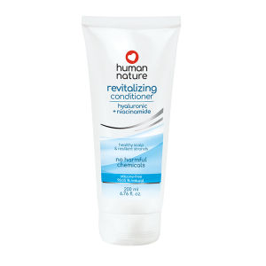 Human Nature Revitalizing Conditioner with Hyaluronic + Niacinamide ingredients for Haircare (No Harmful Chemicals)