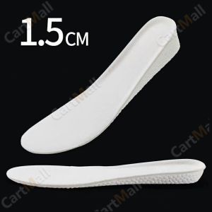 Height Increasing Sports Insoles High Elastic Breathable Orthopedic Shoes Pads1.5-3.5cm