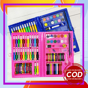 Set Krayon Mewarnai Anak 86 in 1 Alat Mewarnai Anak Crayon Pensil Warna