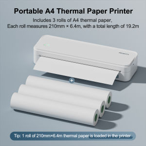 Aiyin A4 Portable Wireless Thermal Document PrinterSupport A4/Legal/Letter Bluetooth Office Printer