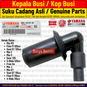 Kepala Kop Cop Busi Mio M3 Z J S Soul GT Fino Xride Freego Gear 115 125 Ori Original Yamaha 100%