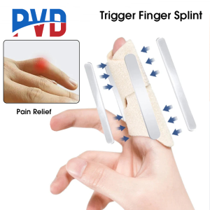 PVD 1PCS Finger Splint Hand Trigger Broken Finger Sprain Joint Immobilization Fracture Pain Relief Finger Support Brace Thumb Protector