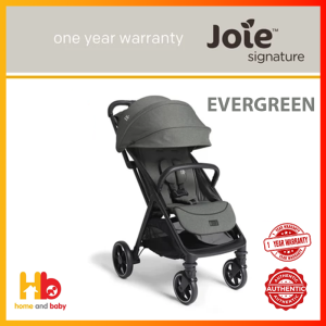 NEW Joie Parcel LX Signature 3in1 Lightweight Compact Stroller (birth to 22 kg)
