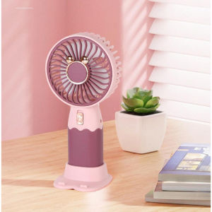 Kipas Angin Mini Genggam portable KAKTUS Cute Mini Fan warna warni