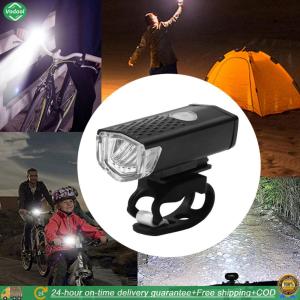 [Vodool Park City] Bike Tail Light & Headlight Bike Rear Light Waterproof Bicycle Safe Light 3 Modes LED Riding Warning Light Cycling Accessories