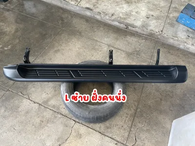 บันไดเสริมข้าง L R + ขา TOYOTA REVO CAB 2015 - 2019 ของแท้ ของถอด มีรอย รีโว่ ตัวแรก แคป ตัวสูง ยกสูง