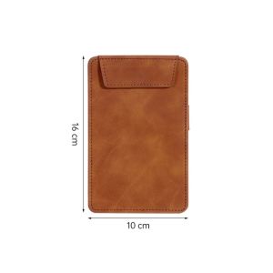 VIVIDI 1pc Suede Menu Wine Holder with Pen Insert PU Leather File Folder Portable A4/A5/A6/A7/B5 ic Clipboard School Office