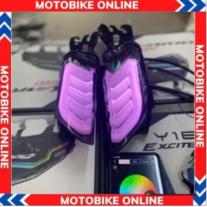 Combo Đèn 4 món của Shark Power (Đèn Cos - Đèn Pha - Đèn Xinhan - Đèn Hậu) gắn Exciter 155