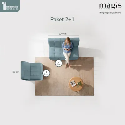 Set Sofa MODA Breeze | Magis Sofabox Paket Bundling
