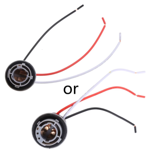 1157 Bulb Socket BAY15D Lamp Holder P21/5W Adapter Base Connector For Brake light Plastic Car Accessories