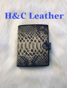 [Ảnh thật] Ví đa năng và đựng passport da trăn thật 100% màu tự nhiên (không nhuộm)