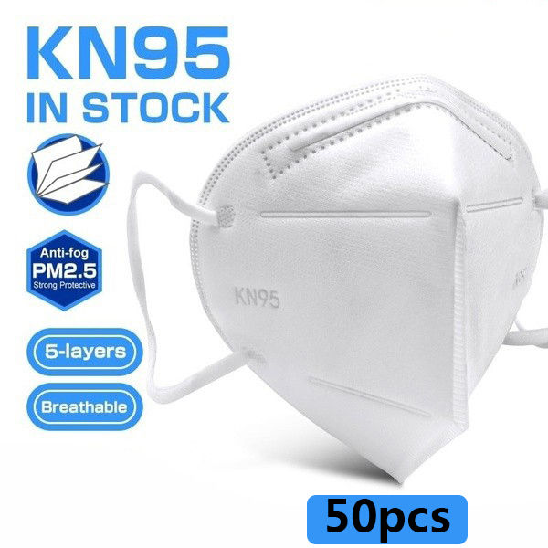 [Malaysian Stock] Kn95 Masks 50pcs/100pcs Kn95/KF94 Medical Masks