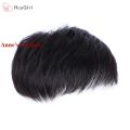Wig Pria Rambut Pendek Kepala untuk Rambut Pc Wig Pria Atasan Pc Wig Pria Wig Tak Terlihat untuk Pria. 