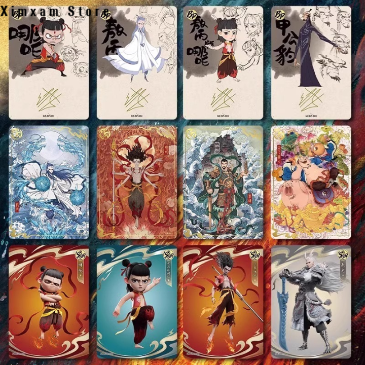 BOTOM Nezha2 Card Blind Bag Collectible Cards Set for Nezha 2 The Devil ...