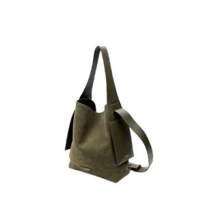 clu Songmont Medium Large suede Ear hanging tote bag Large commuting capacity Single shoulder bag ulc