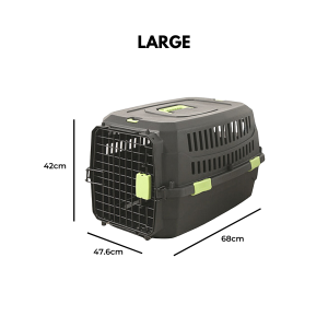 M-PETS Portable Pet Travel Carrier / Pet Kennel / Cage - IATA Compliant