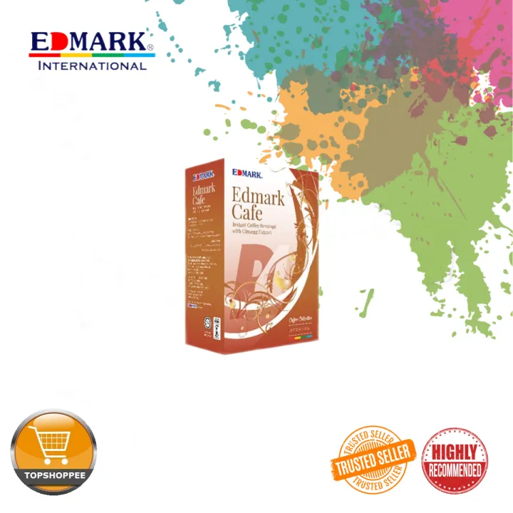 [best Seller] EDMARK Ginseng Coffee Coffee Sachet 18g Box of 20 ...