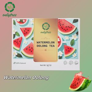 ONLYTREE Real Watermelon Oolong TeaBags lNatural & Refreshing for Cold BrewFree 100ml Syrup Gift