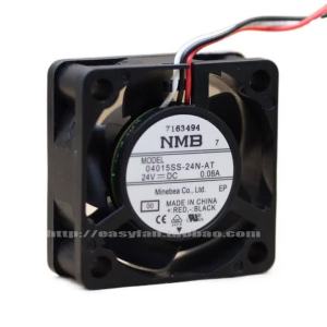 40mm Fan for NMB 04015SS-24N-AT 24V 0.08A 4015 Cooling Fan 40x40x15mm Cooler