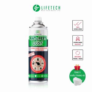 Xịt đuổi chuột cho gia đình Rat&PestOust- EcoAirVn- Lifetech Group